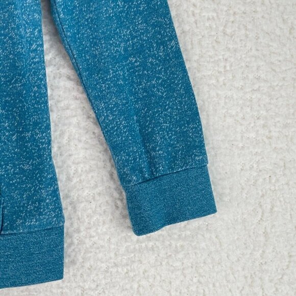 Volcom Blue Heathered Pullover Sweater Womens Long Sleeve Scoop Neck Size Large‎ - Picture 5 of 11
